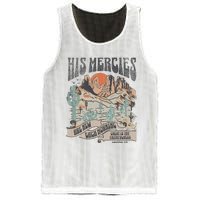 Retro His Mercies Are New Every Morning Bible Christian Mesh Reversible Basketball Jersey Tank