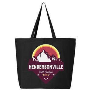 Retro Hendersonville North Carolina Nc Blue Ridge Mountains 25L Jumbo Tote