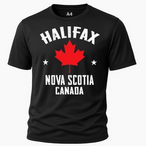 retro Halifax nova scotia canada flag Cooling Performance Crew T-Shirt