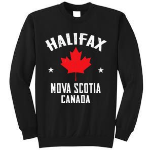 retro Halifax nova scotia canada flag Sweatshirt