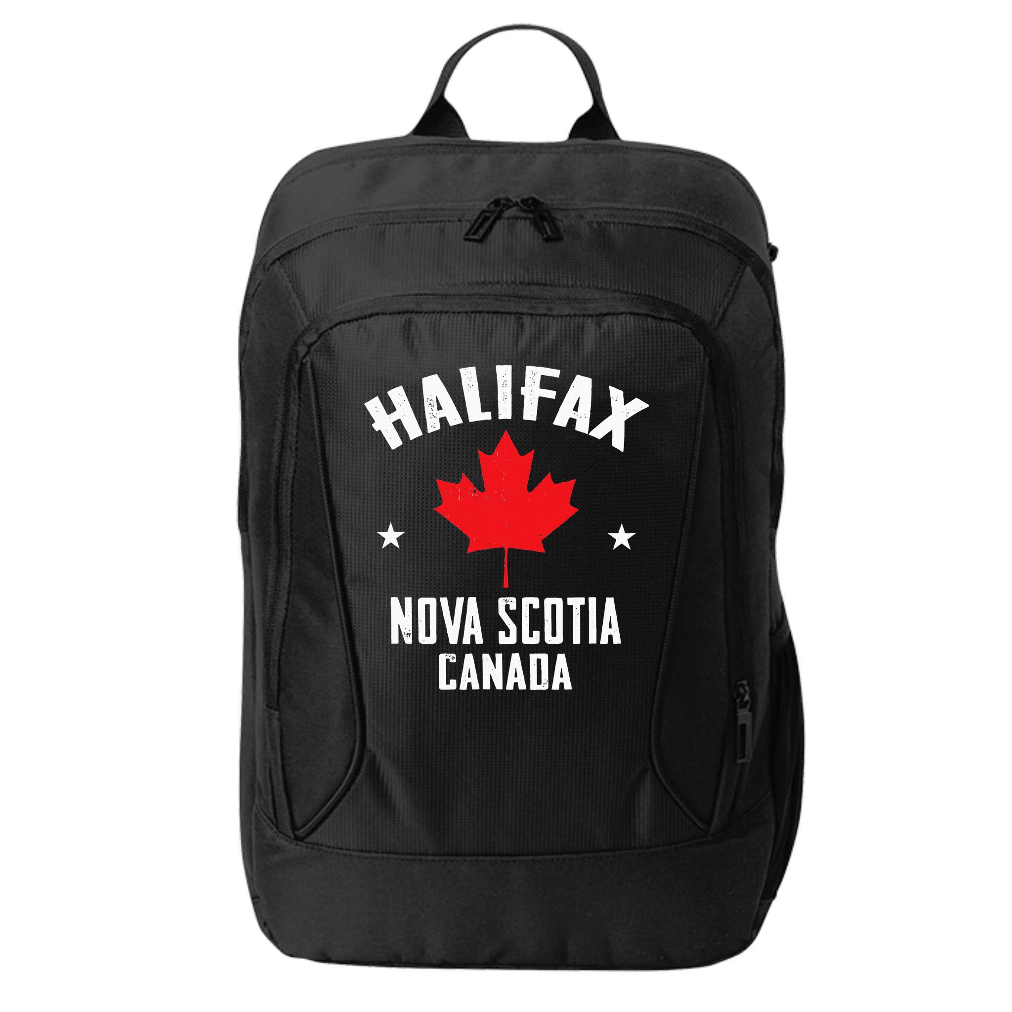 retro Halifax nova scotia canada flag City Backpack