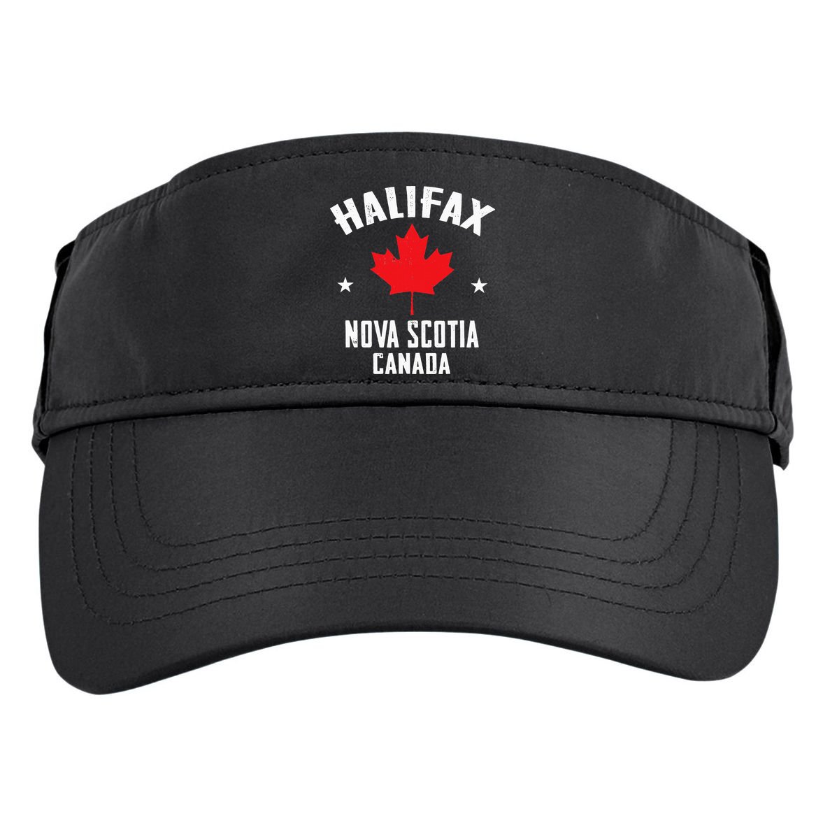retro Halifax nova scotia canada flag Adult Drive Performance Visor