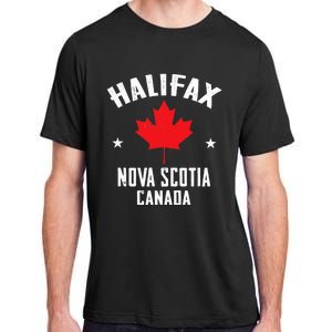 retro Halifax nova scotia canada flag Adult ChromaSoft Performance T-Shirt