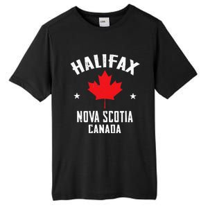 retro Halifax nova scotia canada flag Tall Fusion ChromaSoft Performance T-Shirt