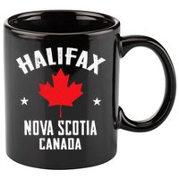 retro Halifax nova scotia canada flag 11oz C Handle Ceramic Mug