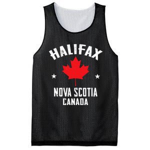 retro Halifax nova scotia canada flag Mesh Reversible Basketball Jersey Tank