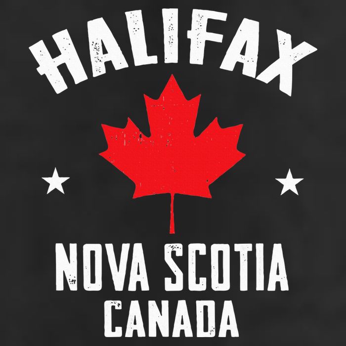 retro Halifax nova scotia canada flag 25L Jumbo Tote