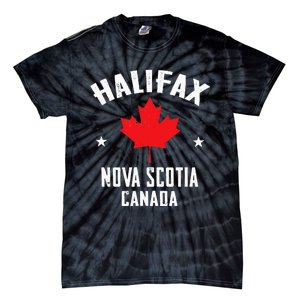 retro Halifax nova scotia canada flag Tie-Dye T-Shirt