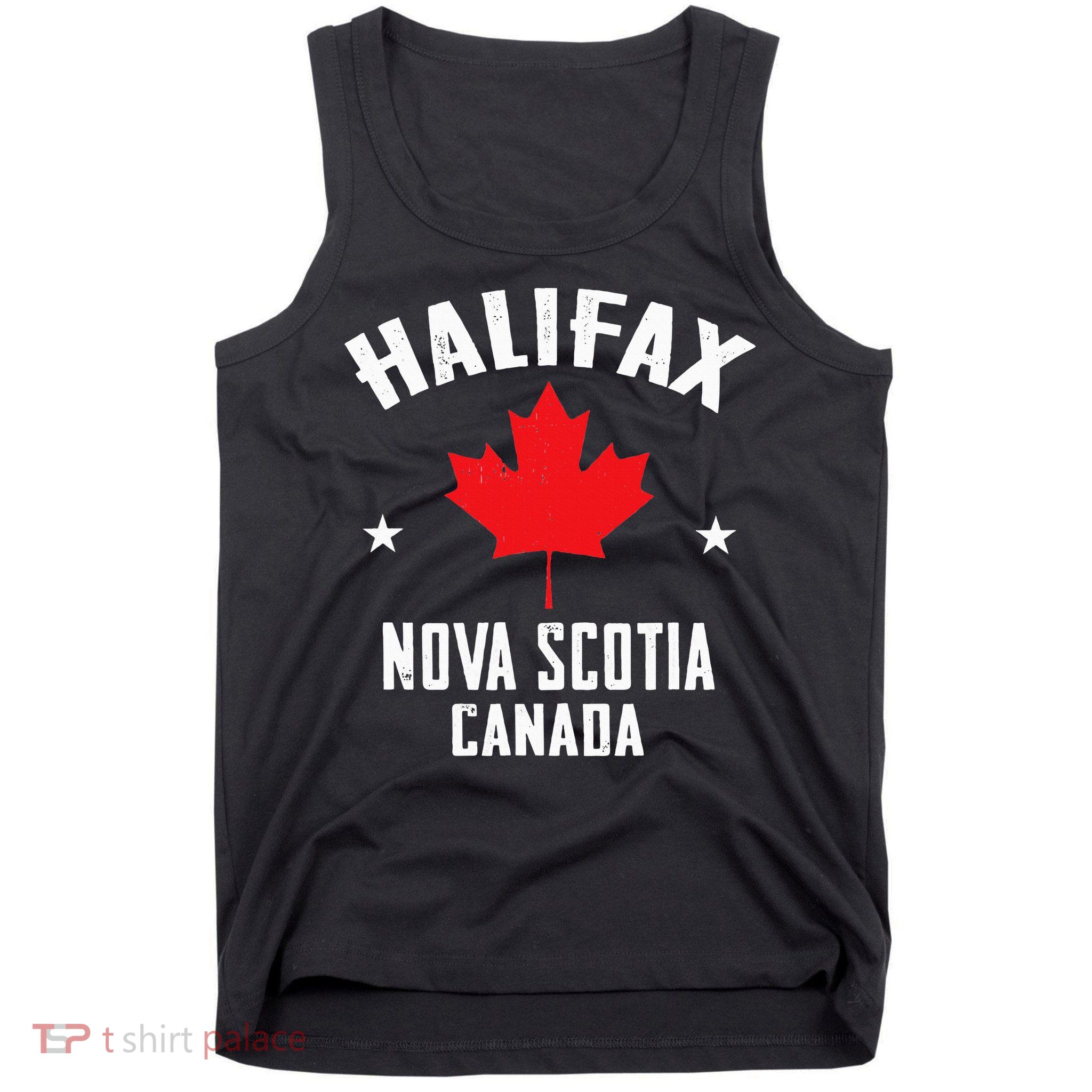 retro Halifax nova scotia canada flag Tank Top