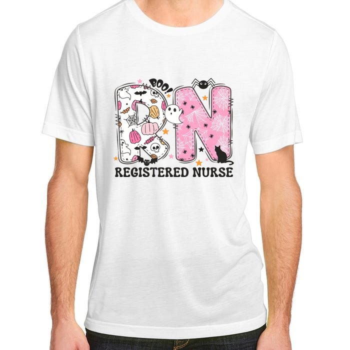 Rn Halloween Nurse Health Care Halloween Ghoul Adult ChromaSoft Performance T-Shirt