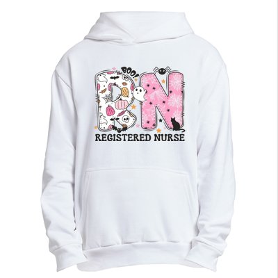 Rn Halloween Nurse Health Care Halloween Ghoul Urban Pullover Hoodie