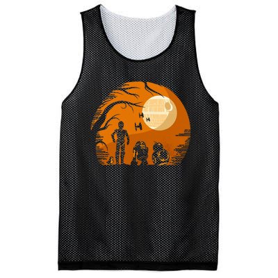 Robot Halloween Night Halloween Costum Scary Horror Mesh Reversible Basketball Jersey Tank