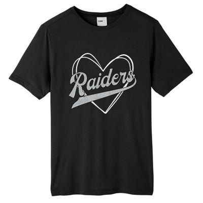 Raiders Heart Name Vintage Retro Gift Boy Girl Tall Fusion ChromaSoft Performance T-Shirt