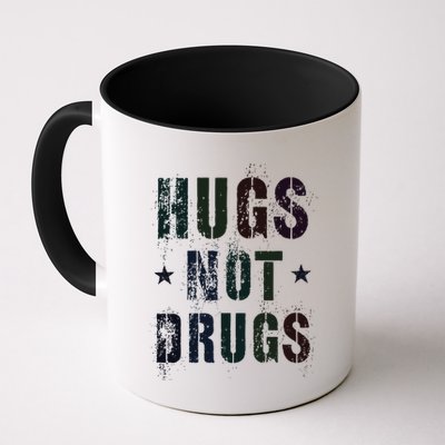 Rockin Hugs Not Drugs Clean Fun Na Family Vibes Funny Gift Mug