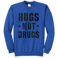 Rockin Hugs Not Drugs Clean Fun Na Family Vibes Funny Gift Sweatshirt