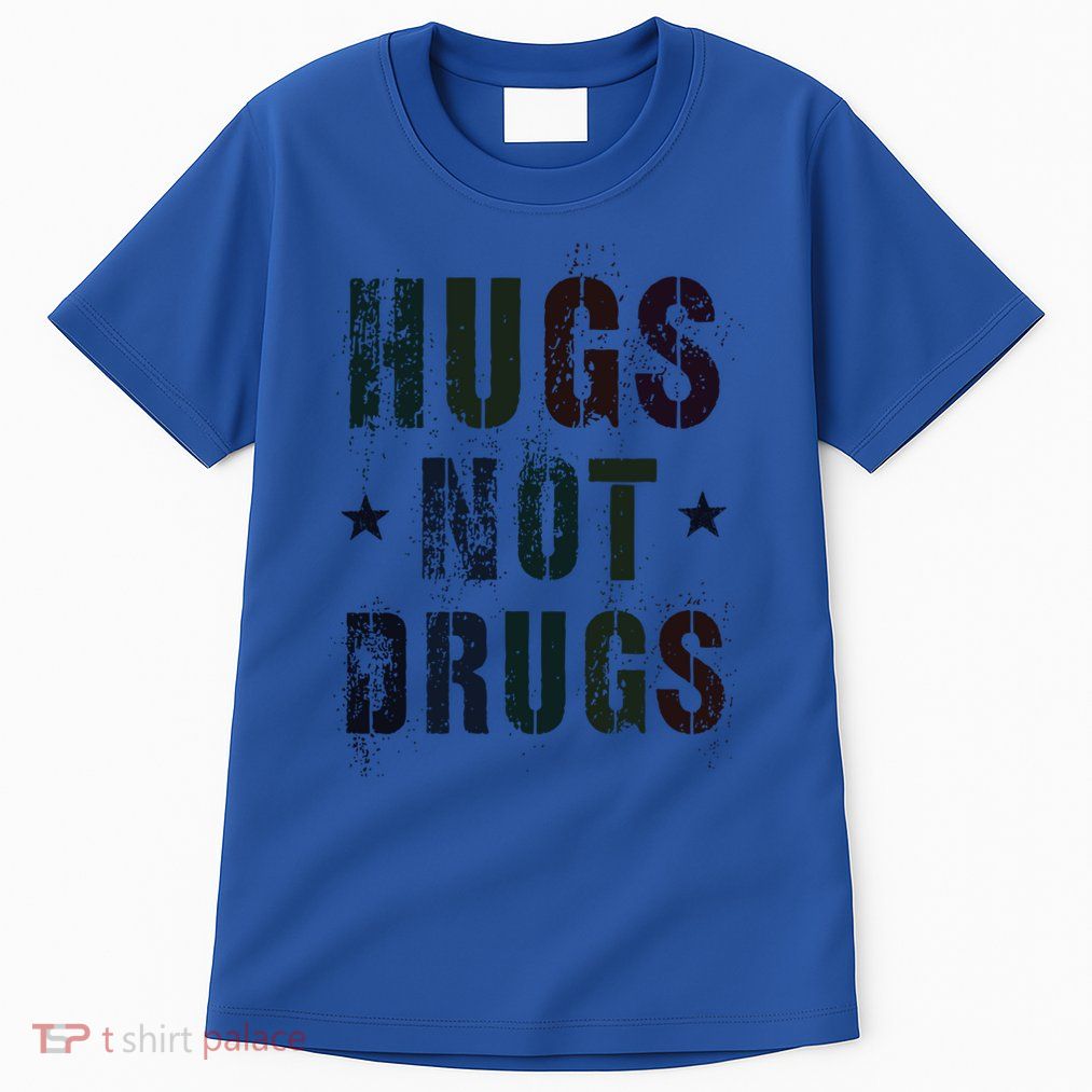 Rockin Hugs Not Drugs Clean Fun Na Family Vibes Funny Gift Tall T-Shirt