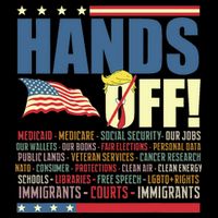 Resist Hands Off Protest Anti Trump  Cooling Performance Crew T-Shirt
