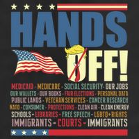 Resist Hands Off Protest Anti Trump  11oz C Handle Ceramic Mug