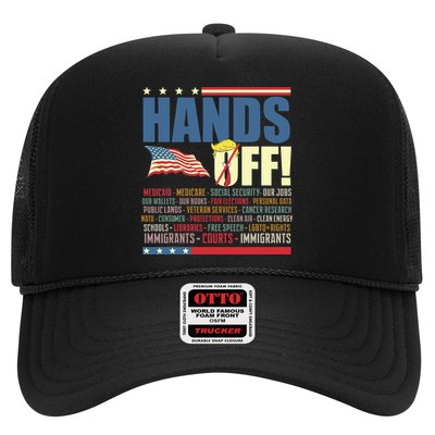 Resist Hands Off Protest Anti Trump  Trucker Hat