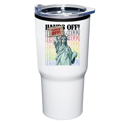 Resist Hands Off Vintage We The People American Flag Protest  Tumbler