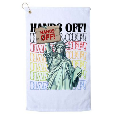 Resist Hands Off Vintage We The People American Flag Protest  Golf Towel