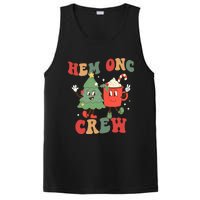 Retro Hem Onc Crew Hematology Oncology Nurse Christmas PosiCharge Competitor Tank