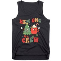 Retro Hem Onc Crew Hematology Oncology Nurse Christmas Tank Top