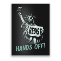 Resist Hands Off Statue Liberty Civil Rights Women Poster