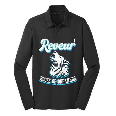 Reveur House Of Dreamers Rca Houses Dreamer School Spirit Silk Touch Performance Long Sleeve Polo