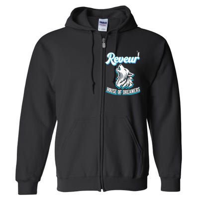 Reveur House Of Dreamers Rca Houses Dreamer School Spirit Full Zip Hoodie