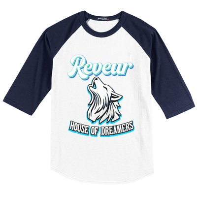 Reveur House Of Dreamers Rca Houses Dreamer School Spirit Baseball Sleeve Shirt