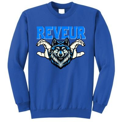 Reveur House Of Dreamers  Rca Dreamers School Spirit Wolf Tall Sweatshirt