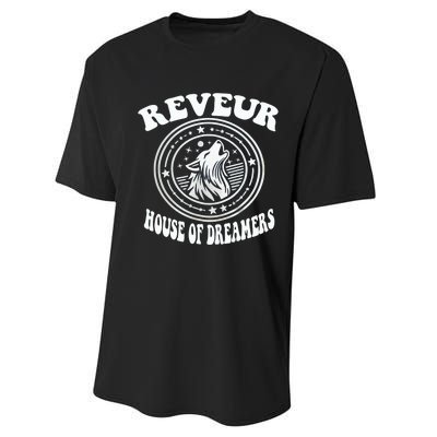 Reveur House Of Dreamers Rca Houses Dreamer School Spirit Performance Sprint T-Shirt