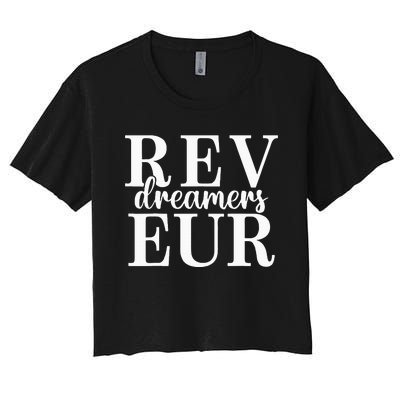 Reveur House Of Dreamers Rca Houses Dreamer School Spirit Women's Crop Top Tee