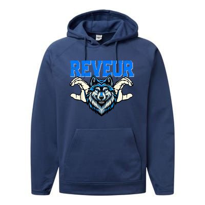 Reveur House Of Dreamers Rca Givers School Spirit Vintage Performance Fleece Hoodie