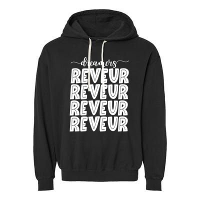 Reveur House Of Dreamers Rca Houses Dreamer School Spirit Garment-Dyed Fleece Hoodie