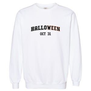 Retro Halloween OCT 31 Gift Garment-Dyed Sweatshirt