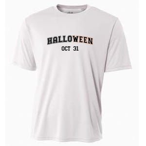 Retro Halloween OCT 31 Gift Cooling Performance Crew T-Shirt