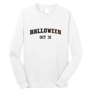 Retro Halloween OCT 31 Gift Long Sleeve Shirt