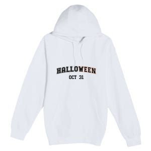 Retro Halloween OCT 31 Gift Premium Pullover Hoodie