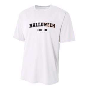 Retro Halloween OCT 31 Gift Performance Sprint T-Shirt