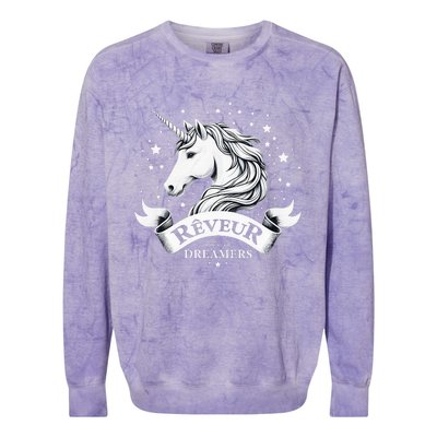 Reveur House Of Dreamers Rca Givers School Spirit Colorblast Crewneck Sweatshirt