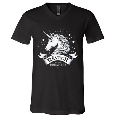 Reveur House Of Dreamers Rca Givers School Spirit V-Neck T-Shirt