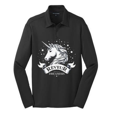 Reveur House Of Dreamers Rca Givers School Spirit Silk Touch Performance Long Sleeve Polo