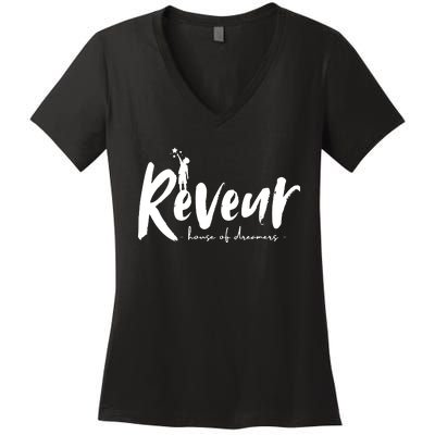 Reveur House Of Dreamers Teachers Students Women's V-Neck T-Shirt