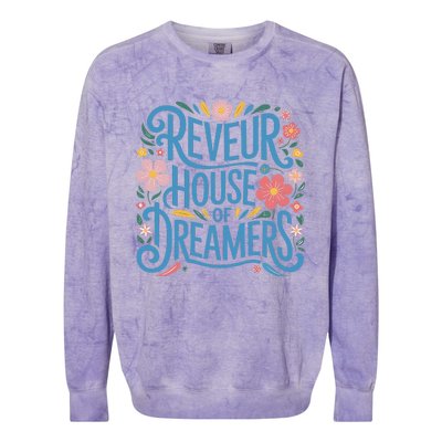 Reveur House Of Dreamers Rca Givers School Spirit Gift Colorblast Crewneck Sweatshirt