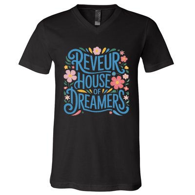 Reveur House Of Dreamers Rca Givers School Spirit Gift V-Neck T-Shirt