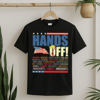 Resist Hands Off Protest Anti Trump T-Shirt