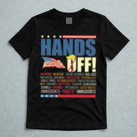 Resist Hands Off Protest Anti Trump T-Shirt