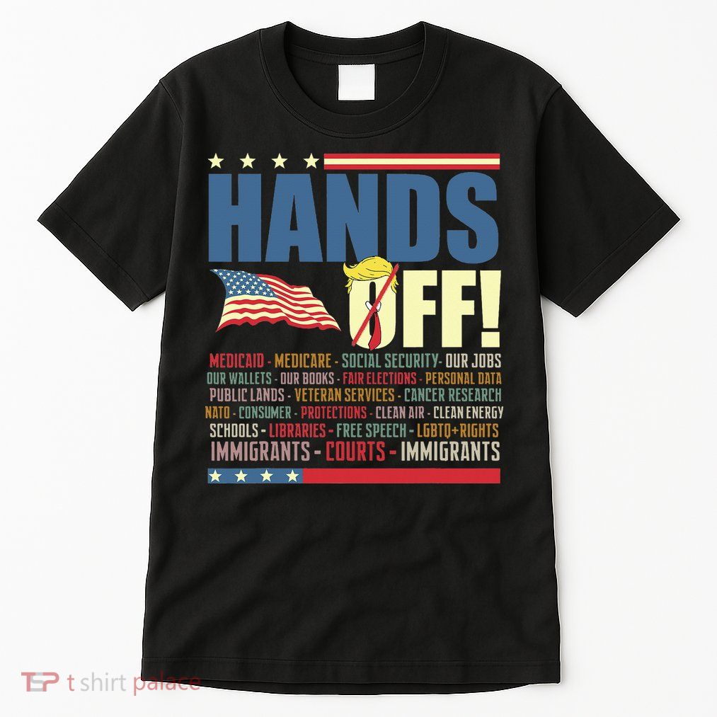 Resist Hands Off Protest Anti Trump Tall T-Shirt